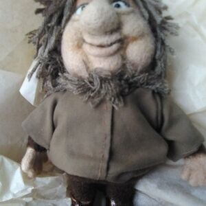 Fraggle Rock Ooak Needle Felted Wool Junior Gorg Doll